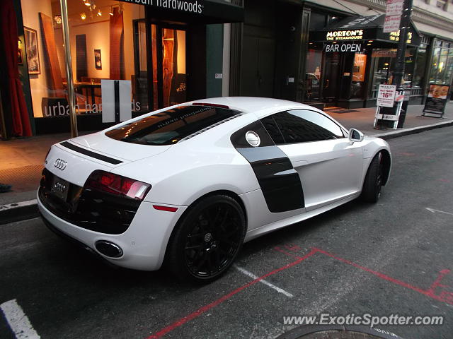 Audi R8 spotted in San Francisco, California