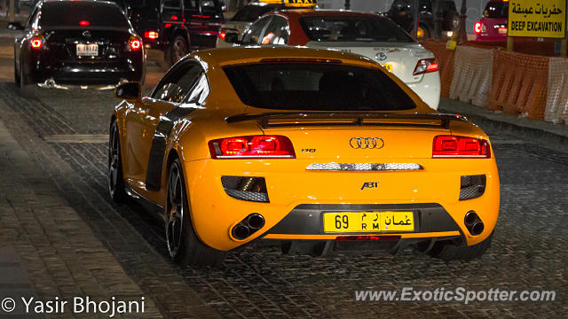 Audi R8 spotted in Dubai, United Arab Emirates