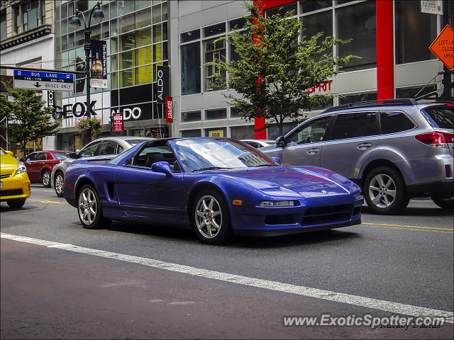 Acura NSX spotted in New York, New York