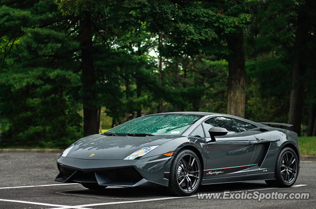 Lamborghini Gallardo spotted in Saratoga Springs, New York