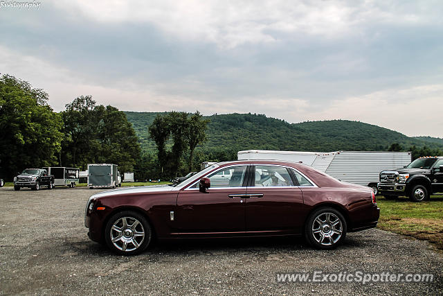 Rolls Royce Ghost spotted in Lakeville, Connecticut
