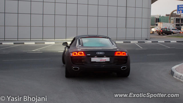 Audi R8 spotted in Dubai, United Arab Emirates