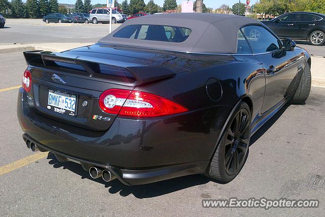 Jaguar XKR-S spotted in Oakville, Canada
