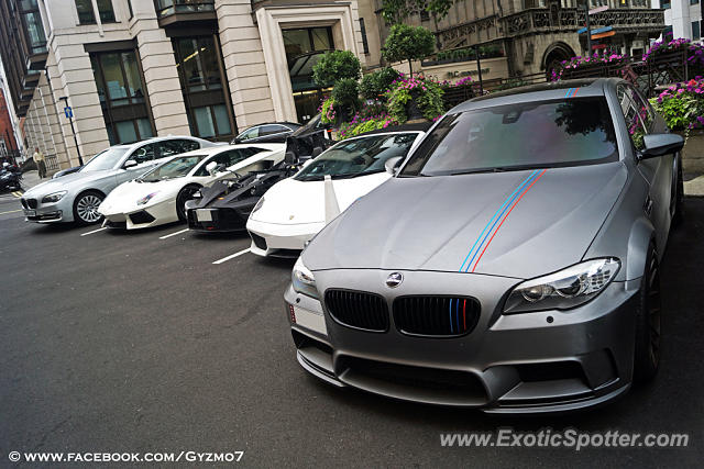 BMW M5 spotted in London, United Kingdom