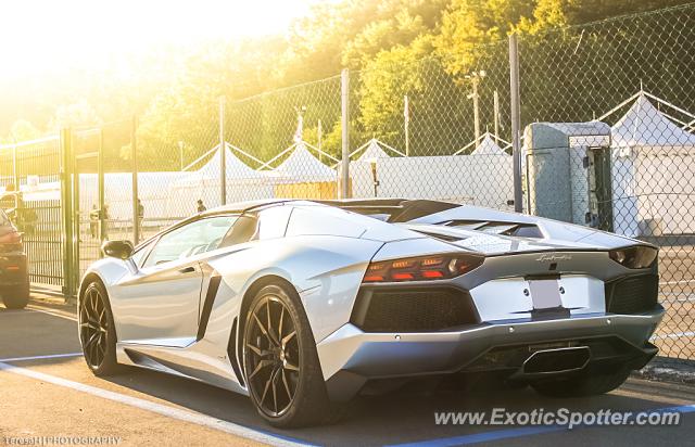 Lamborghini Aventador spotted in Varano, Italy