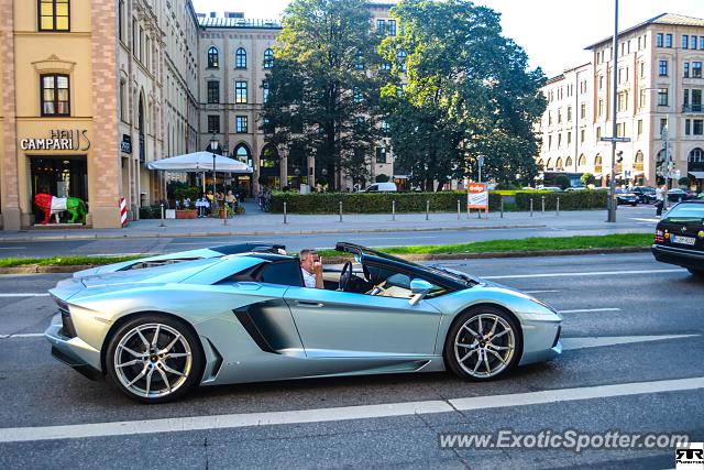 Lamborghini Aventador spotted in Munich, Germany