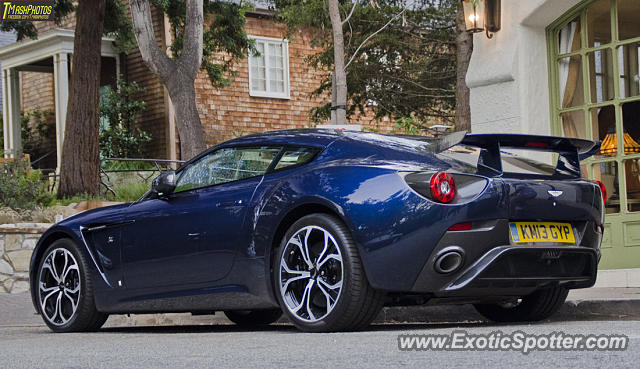 Aston Martin Zagato spotted in Carmel, California