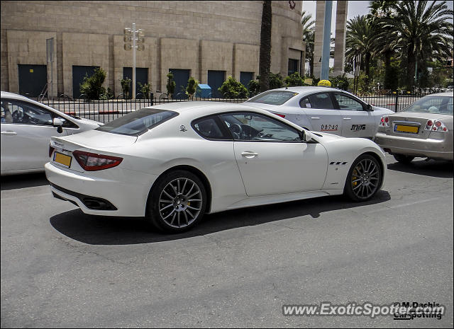 Maserati GranTurismo spotted in Be'er Sheva, Israel