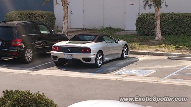 Ferrari 360 Modena spotted in Walnut, California