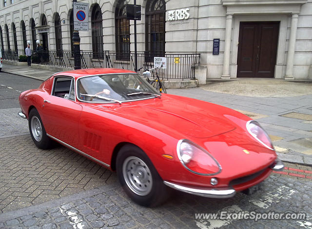 Ferrari 275 spotted in London, United Kingdom