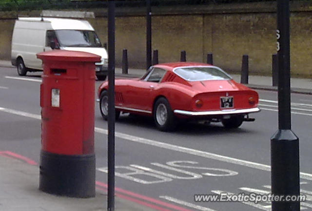 Ferrari 275 spotted in London, United Kingdom