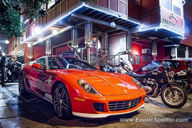 Ferrari 599GTB spotted in Lima - Perú, Peru