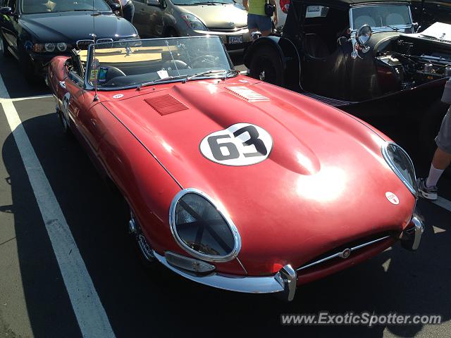Jaguar E-Type spotted in Minneapolis, Minnesota