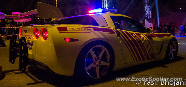Chevrolet Corvette Z06 spotted in Dubai, United Arab Emirates