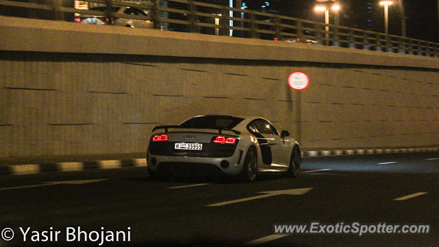 Audi R8 spotted in Dubai, United Arab Emirates