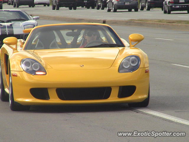 Porsche Carrera GT spotted in Indianapolis, Indiana