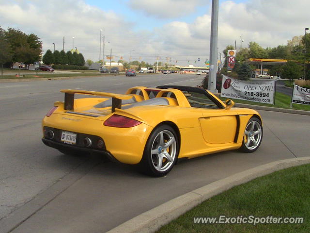 Porsche Carrera GT spotted in Indianapolis, Indiana