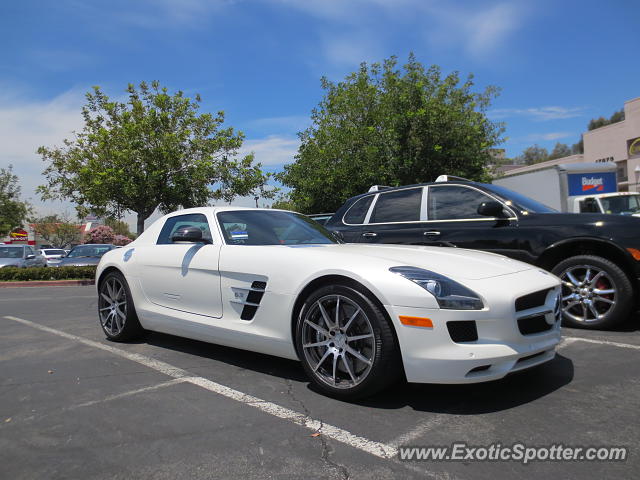 Mercedes SLS AMG spotted in City of Industry, California