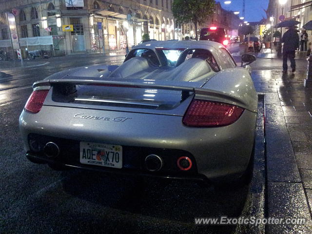 Porsche Carrera GT spotted in Munich, Germany