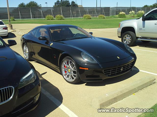 Ferrari 612 spotted in Mansfield, Texas