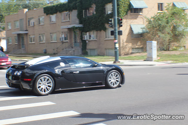 Bugatti Veyron spotted in Denver, Colorado