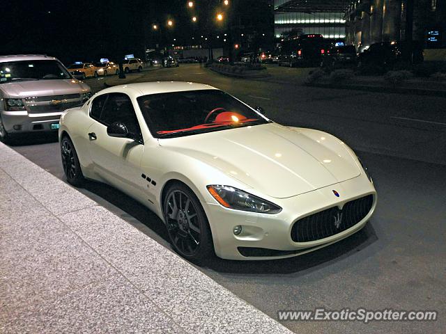 Maserati GranTurismo spotted in Chicago, Illinois