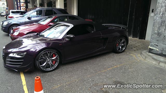 Audi R8 spotted in London, United Kingdom
