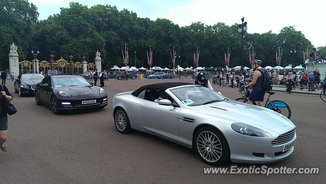 Aston Martin DB9 spotted in London, United Kingdom