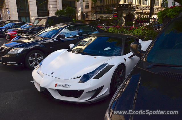Ferrari 458 Italia spotted in London, United Kingdom