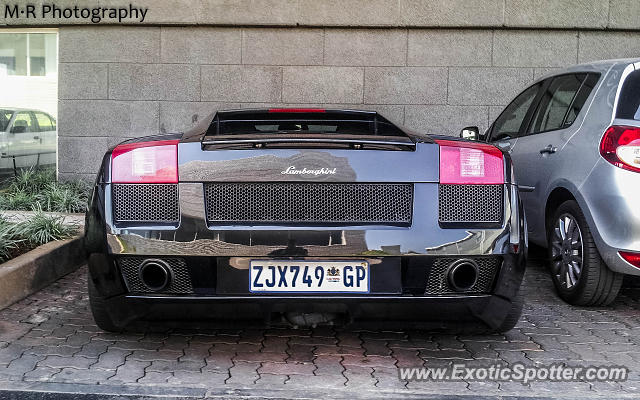 Lamborghini Gallardo spotted in Johannesburg, South Africa