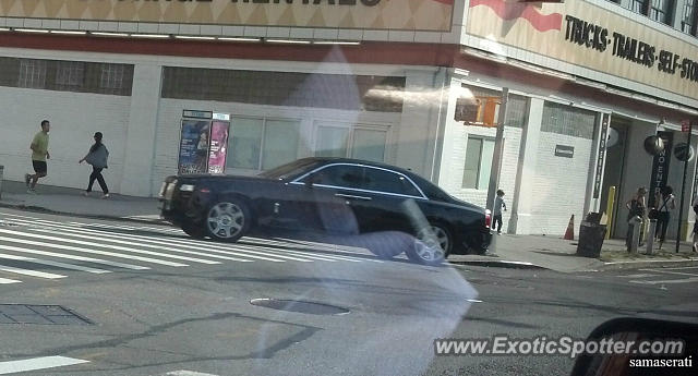 Rolls Royce Ghost spotted in New york city, New York