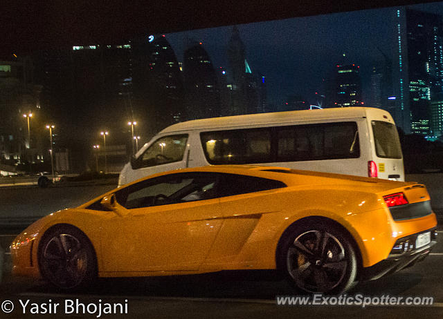 Lamborghini Gallardo spotted in Dubai, United Arab Emirates