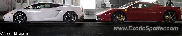 Lamborghini Gallardo spotted in Dubai, United Arab Emirates