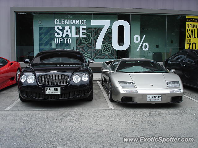 Lamborghini Diablo spotted in Bangkok, Thailand