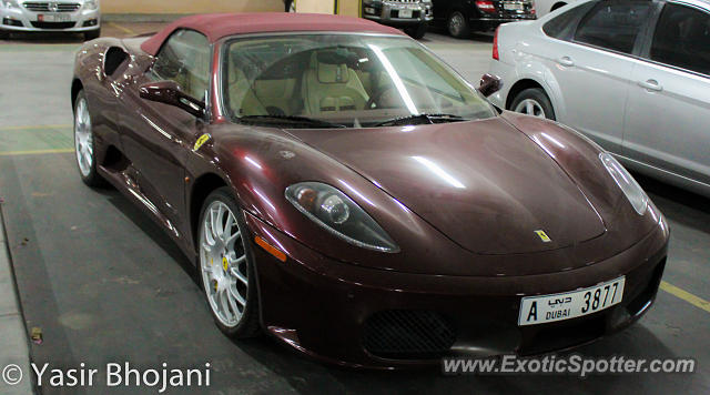 Ferrari F430 spotted in Dubai, United Arab Emirates