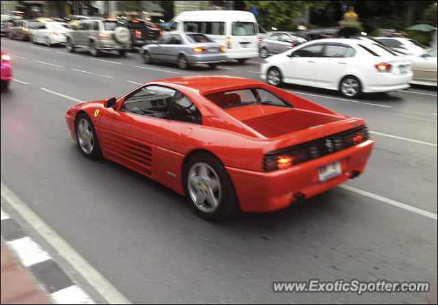 Ferrari 348 spotted in Bangkok, Thailand