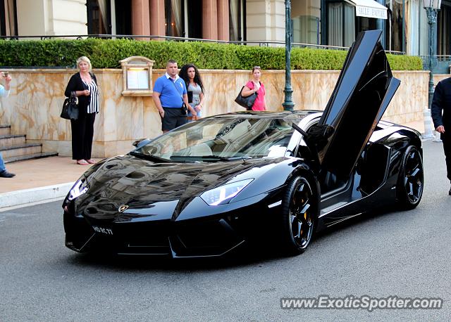 Lamborghini Aventador spotted in Monte Carlo, Monaco