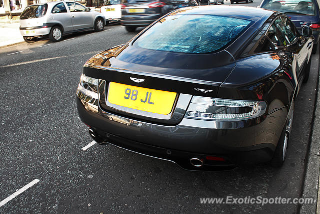 Aston Martin Virage spotted in Harrogate, United Kingdom