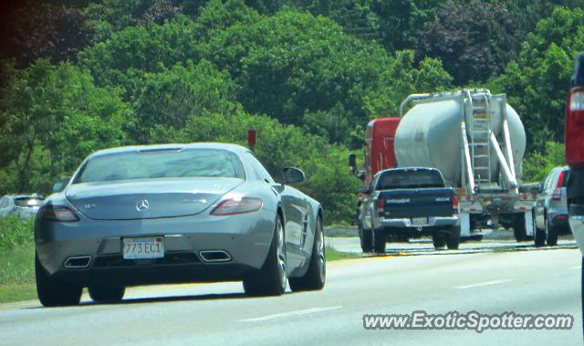 Mercedes SLS AMG spotted in Brookline, Massachusetts