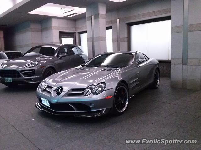 Mercedes SLR spotted in Toronto, Canada