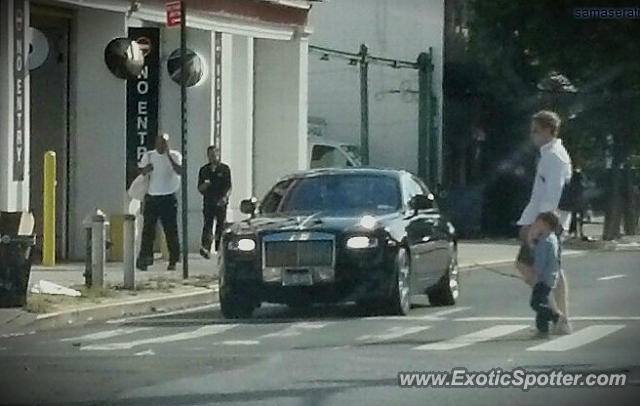 Rolls Royce Ghost spotted in New york city, New York