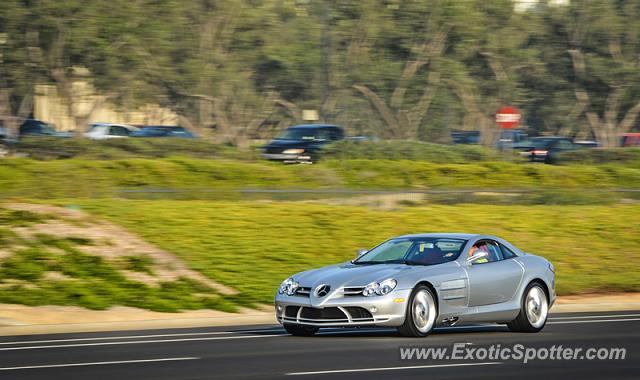 Mercedes SLR spotted in Newport beach, California