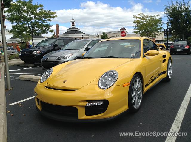 Porsche 911 GT2 spotted in Center valley, Pennsylvania