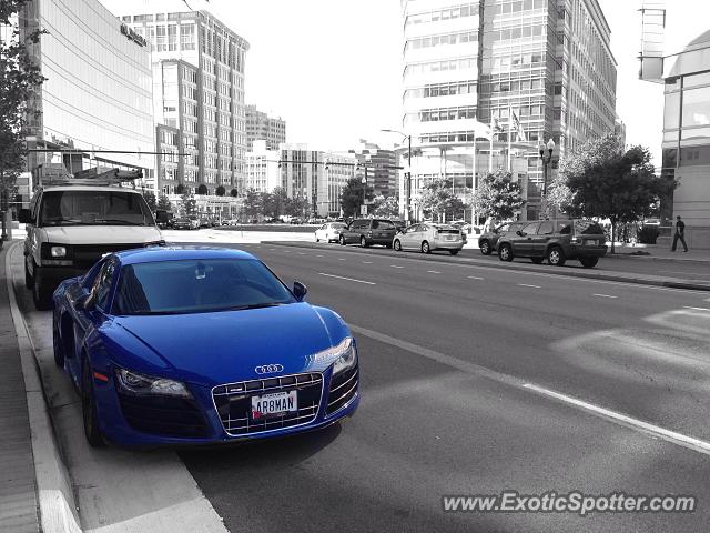 Audi R8 spotted in Arlington, Virginia