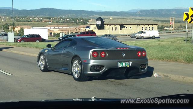 Ferrari 360 Modena spotted in Castle rock, Colorado