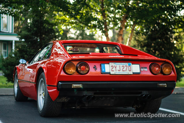 Ferrari 308 spotted in Oneonta, New York
