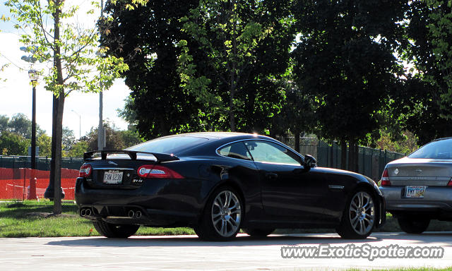 Jaguar XKR-S spotted in Columbus, Ohio