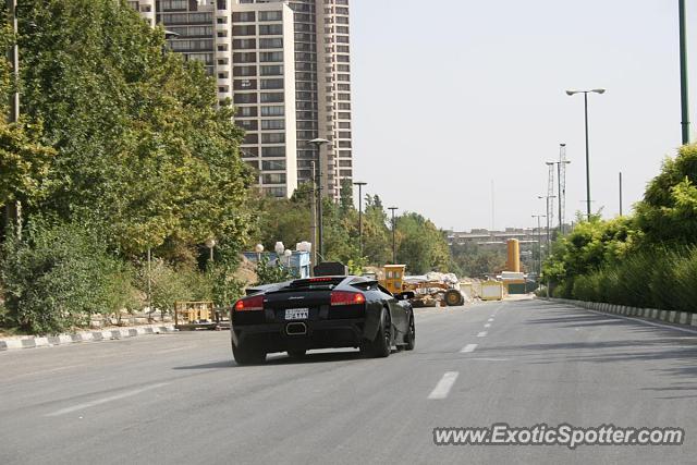 Lamborghini Murcielago spotted in Tehran, Iran
