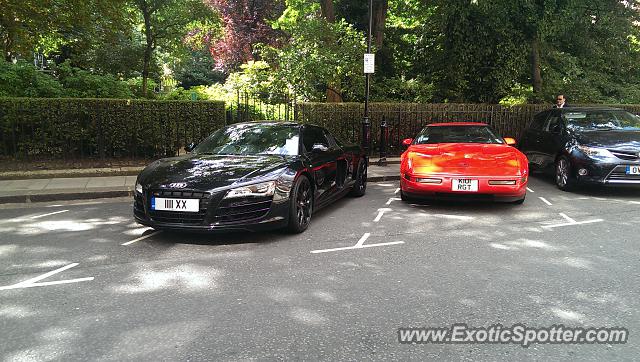 Audi R8 spotted in London, United Kingdom