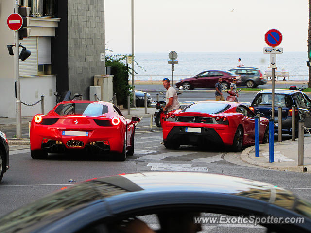 Ferrari 458 Italia spotted in Nice, France